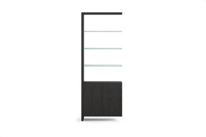 Linea 5802A Double Shelf Extension Charcoal