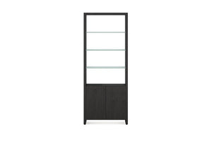 Linea 5802 Double Shelf Charcoal