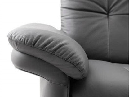classic upholstered armrest cushioning is extra supple and comfortable like a pillow 