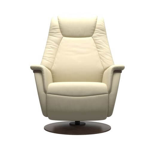 Stressless Max Large Recliner with Wood Base