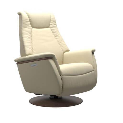 Stressless Max Large Recliner with Wood Base