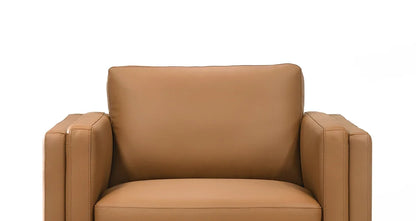 Nordic Chair Saddle Leather Topview