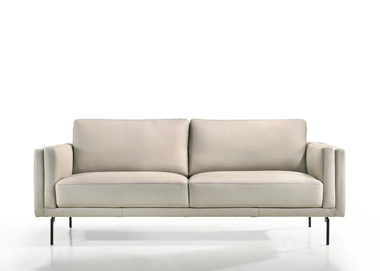 Nordic Sofa Light Gray Frontside 