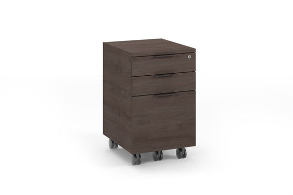 Sigma 6907 Mobile File Cabinet in Sepia