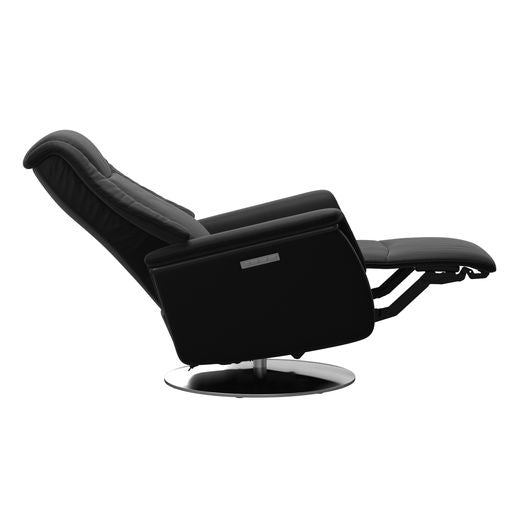 Stressless Max Small Recliner with Steel Base