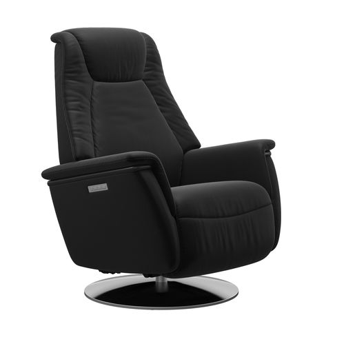 Stressless Max Small Recliner with Steel Base