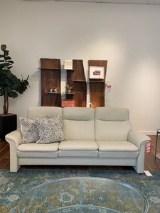 Stressless by Ekornes Saga 3 Seat High Back Sofa